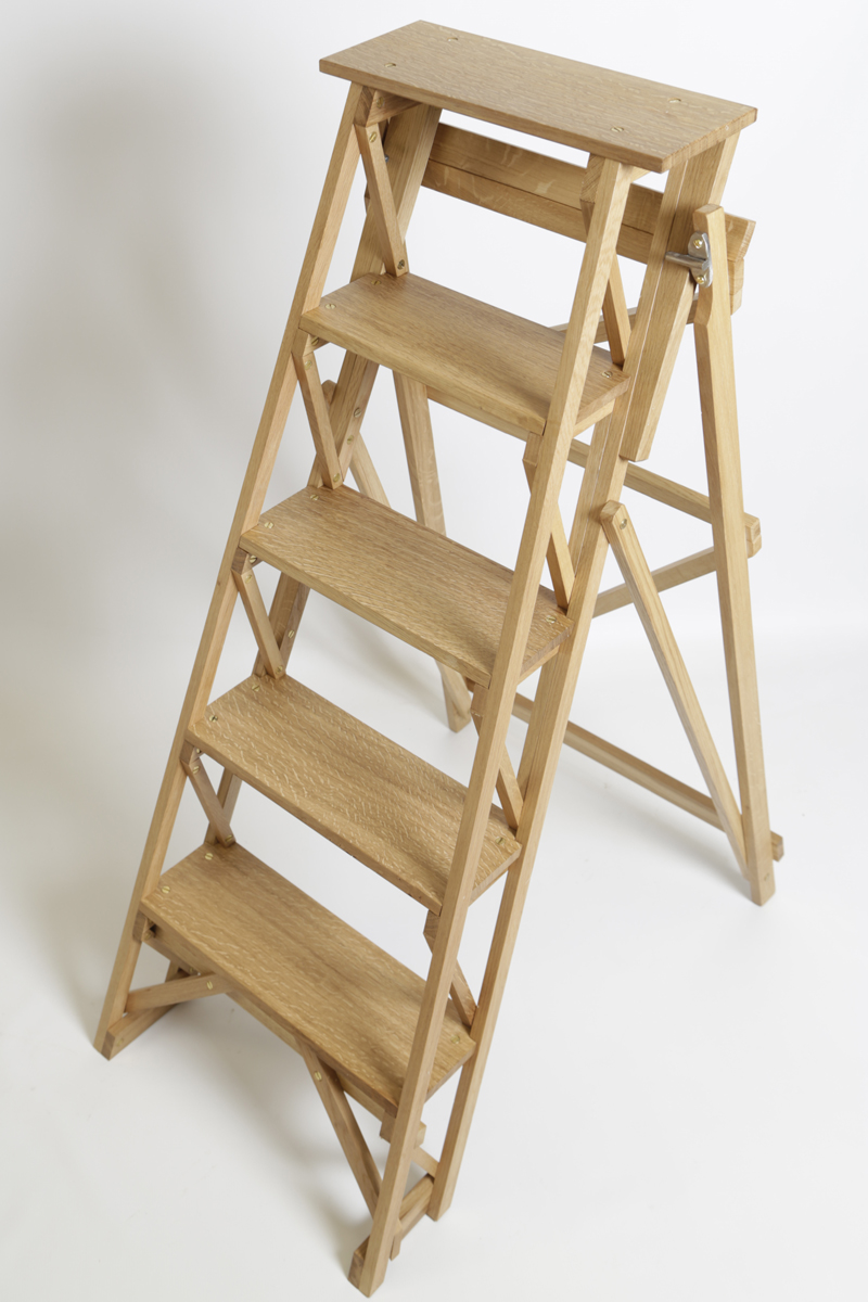 Wooden Stepladder Sylvanus Woodcraft